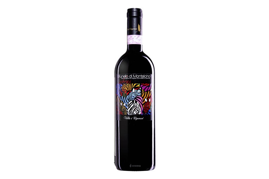 Villa i Cipressi Zebras 2015 Brunello di Montalcino